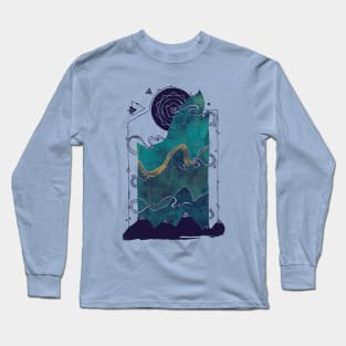 northern nightsky Long Sleeve T-Shirt